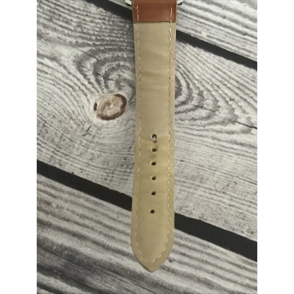 American Legion Silver Case Men’s Quartz Watch